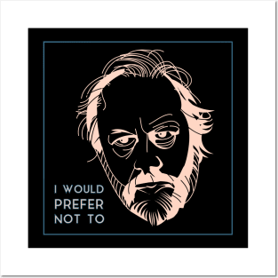 Žižek - I would prefer not to V.2 Posters and Art